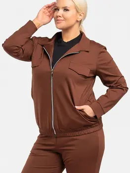 Plus size sweatshirt model 193912 Karko