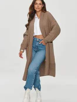 Cardigan model 201794 Makadamia