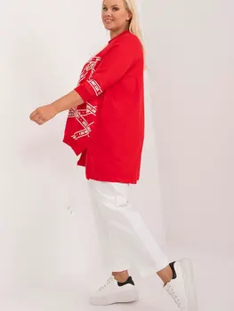 Plus size blouse model 201844 Relevance
