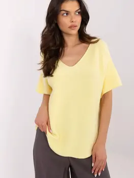 Short sleeve sweater model 211455 Italy Moda