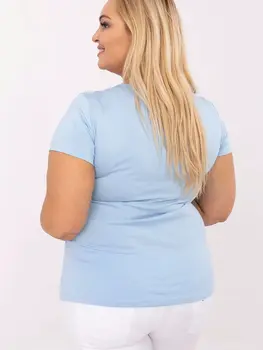 Plus size T-shirt model 211762 Relevance