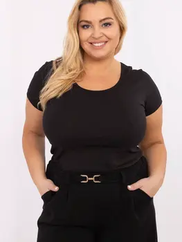 Plus size T-shirt model 211764 Relevance