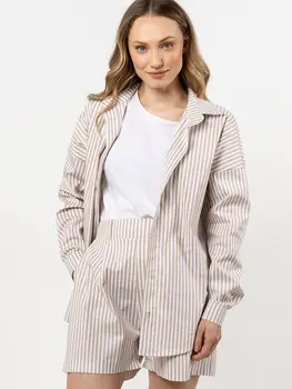 Long sleeve shirt model 212201 awama