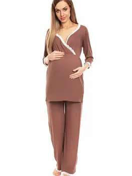 Pregnancy pajamas model 132600 PeeKaBoo