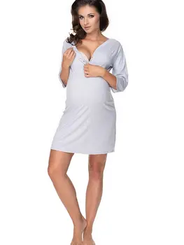 ~Koszula nocna ciążowa model 138229 PeeKaBoo