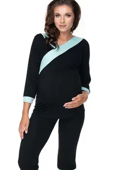 Pregnancy pajamas model 141835 PeeKaBoo