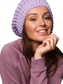 Beret model 148901 BE Knit