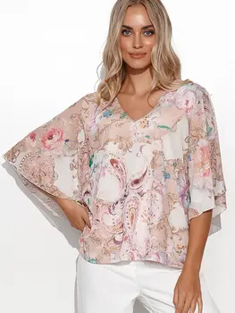 Blouse model 176190 Makadamia
