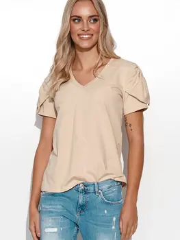 Blouse model 180761 Makadamia