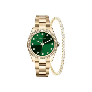 Roccobarocco RB.2579-08M Ladies Watch and Bracelet Set