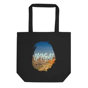 Ikigai Desert Vista Organic Tote Bag