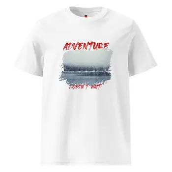 Adventure Doesn't Wait - Organic Cotton T-Shirt – Winter Lake Design
