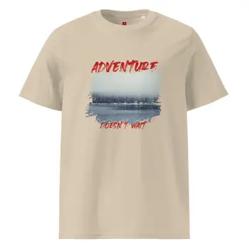 Adventure Doesn't Wait - Organic Cotton T-Shirt – Winter Lake Design