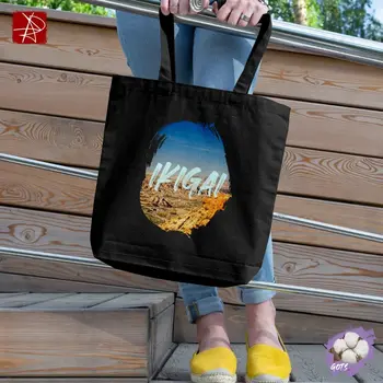 Sustainable Ikigai Tote Bag – Journey to Happiness