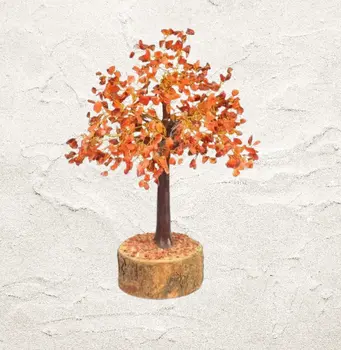 Carnelian Natural Gemstone Tree