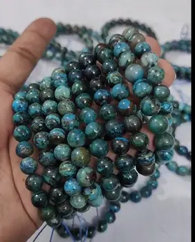 Chrysocolla Gemstone Beads (8mm)