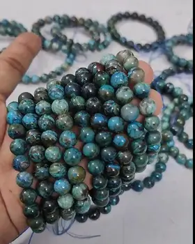 Chrysocolla Gemstone Beads (8mm)