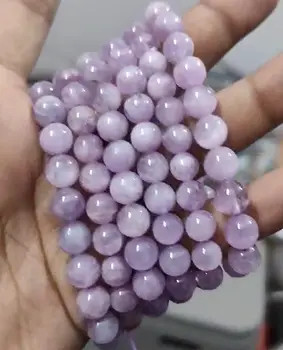Kunzite Gemstone Beads (8mm)