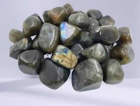 Labradorite Tumbled Stone (1 kg pack)
