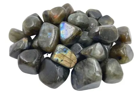 Labradorite Tumbled Stone (1 kg pack)