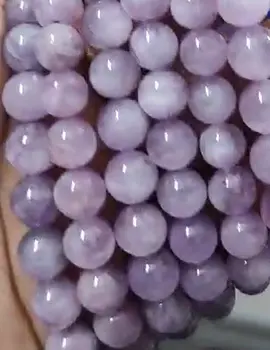Kunzite Gemstone Beads (8mm)