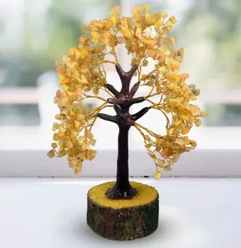 Citrine Crystal Tree