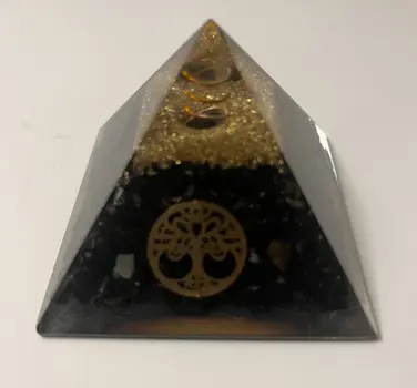 Black Tourmaline Orgonite Pyramid