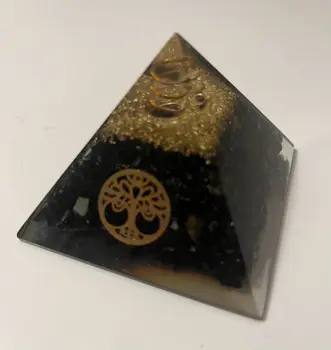 Black Tourmaline Orgonite Pyramid