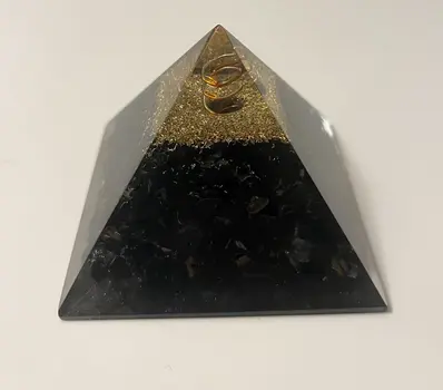 Black Tourmaline Orgonite Pyramid