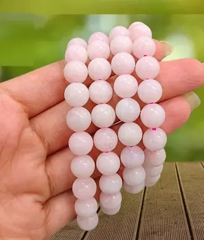 Rose Quartz Bracelet (10 mm Beads)