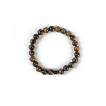 Tiger Eye Bracelet (8 mm Beads)