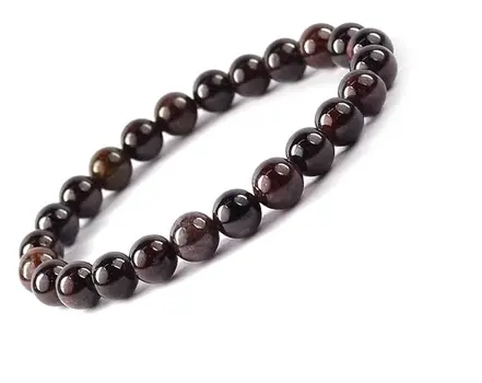 Garnet Beads Bracelet (10 mm Beads)