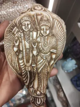 Hand Carved Conch/Shell Sankh