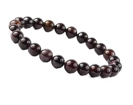 Garnet Beads Bracelet (10 mm Beads)