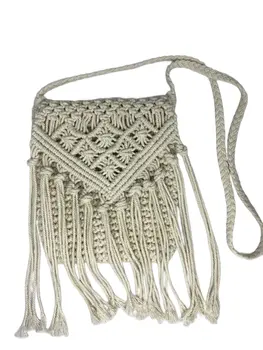 Sling Bag Square Macrame