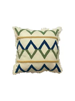 45cm x 45cm Aztek Pillow Cover With Tassell