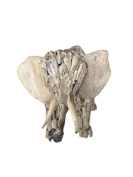 Elphant Drift Wood Home Decoration
