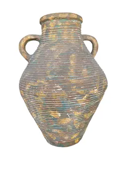 5 x Exquisite Dandelion Bali Clay Vases