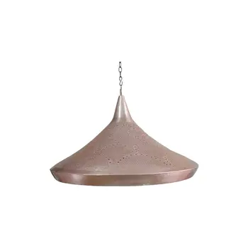 Huge Panjang Maroko Tamarind Bali Copper Lampshade