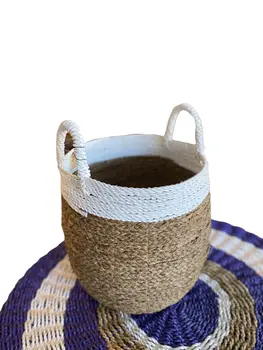 Zabby Bali Natural Wicker Basket
