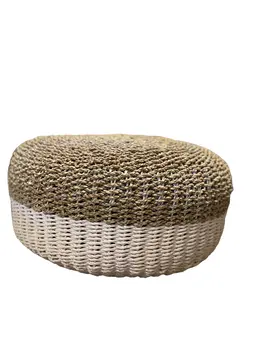 60cm Cingku Bali Natural Wicker Cushion