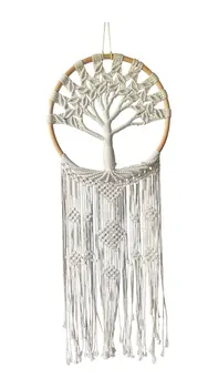 Life Of Tree Pattern Tassel Bali Dream Catcher