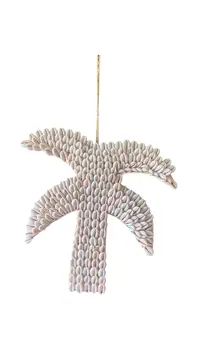 Bali Palm Tree Shell Wall Ornament