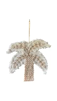 Bali Tassel Palm Tree Wall Ornament