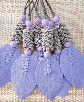 Sani Macrame Leaves Bali Home Decoration