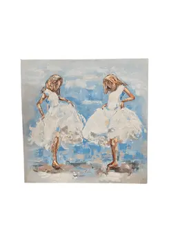 Together Forever: A Heartwarming Painting Celebrating the Bond of Best Friends