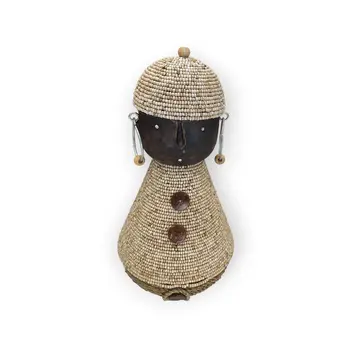 Timorese Island Gold Doll Button