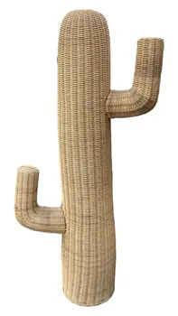 Rattan Cacty Home Decoration