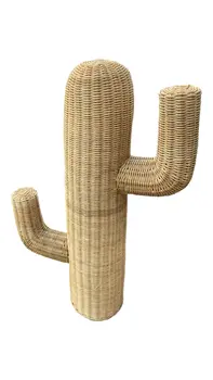 Rattan Cacty Home Decoration