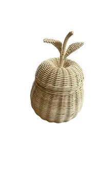 Cherry Rattan Basket